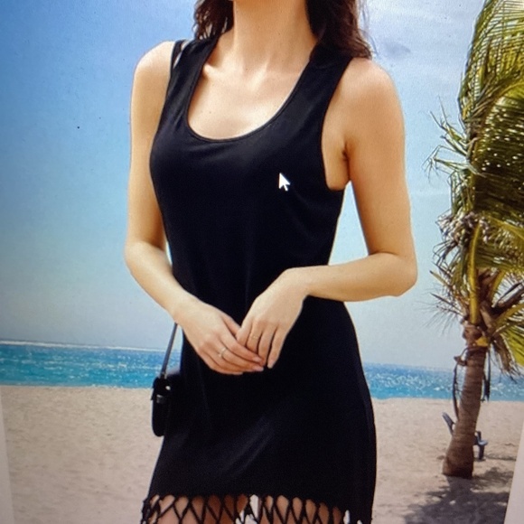 PINZIKO Dresses & Skirts - Fringe Dress ( Size:XXL)